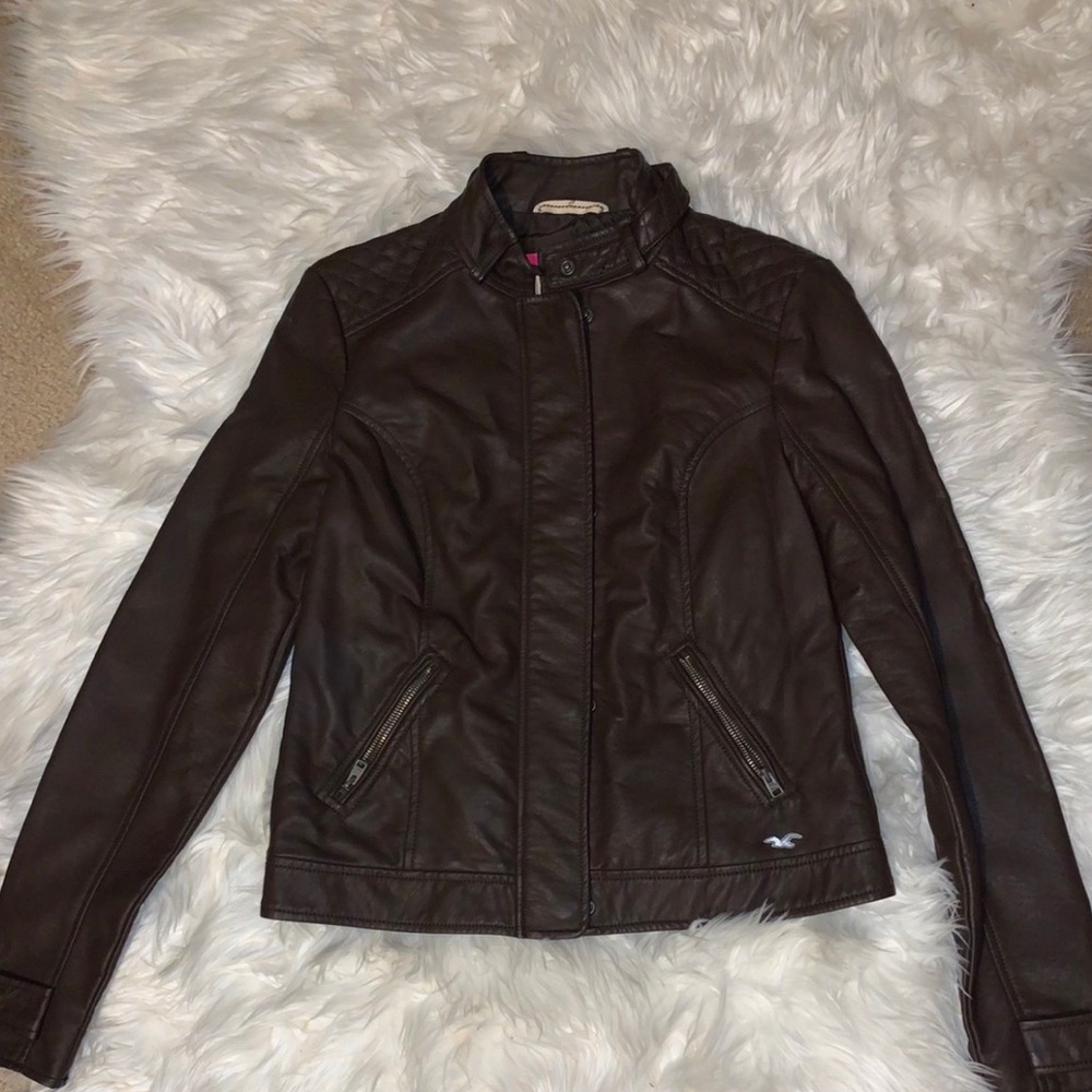 HOLLISTER Leather Jacket